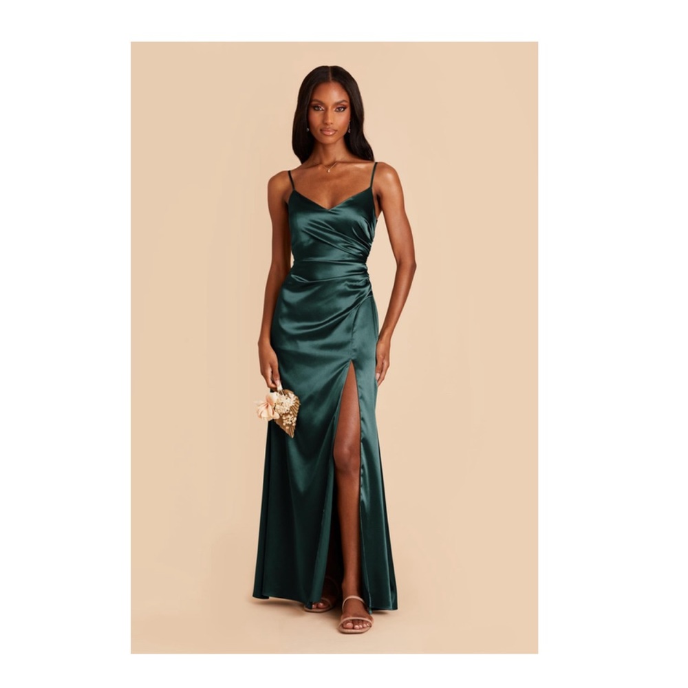 Birdy Grey Emerald Green Satin Dress